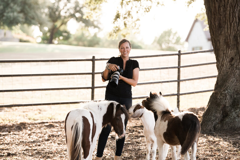 Kaylee Wroe, an equine photographer