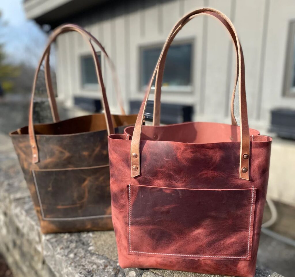 Rustic Style Leather Bags