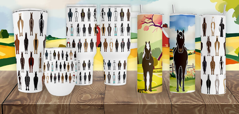 art tumblers horses header cowgirl 768x365