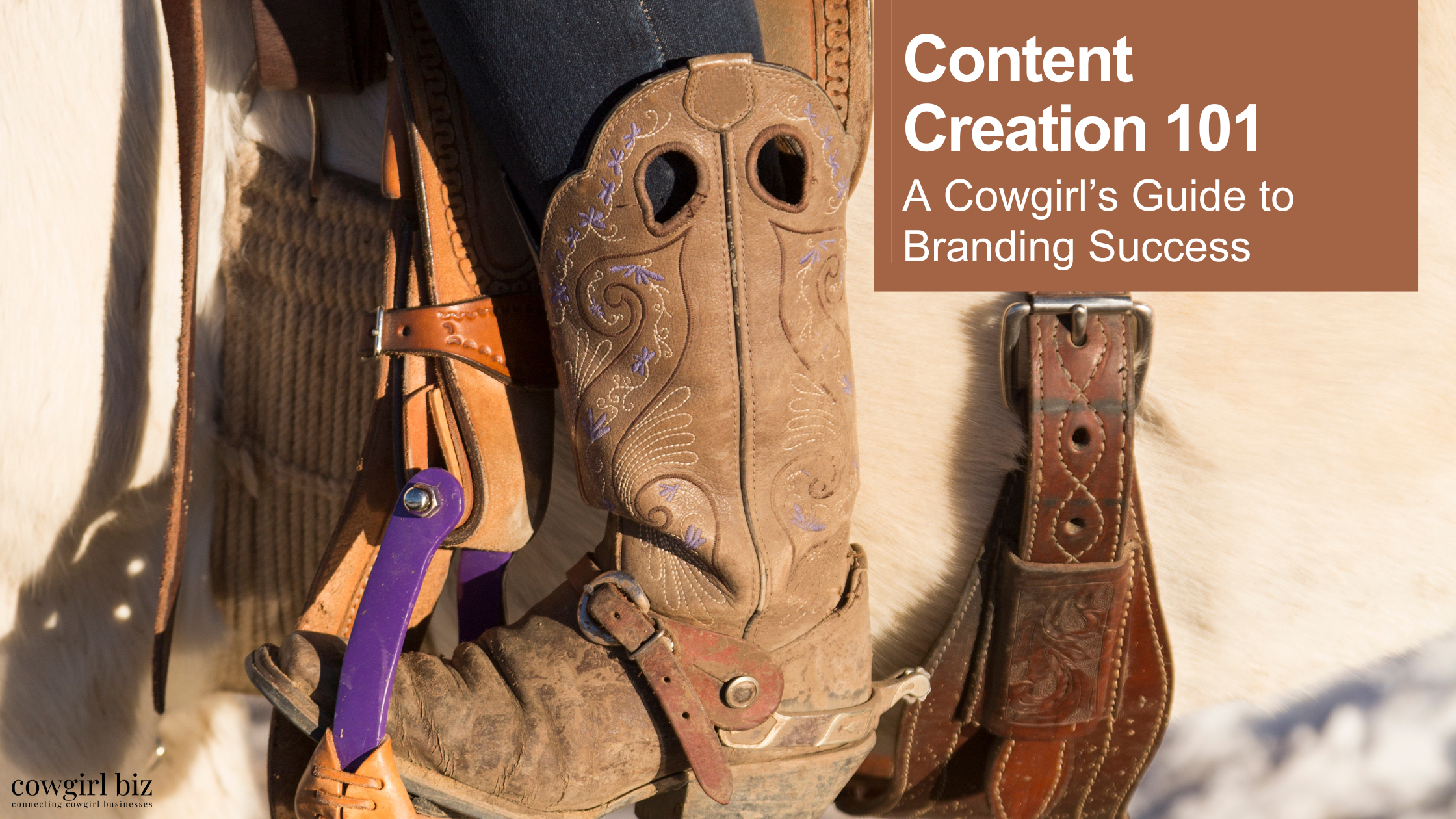 Content Creation 101: A Cowgirl’s Guide to Branding Success