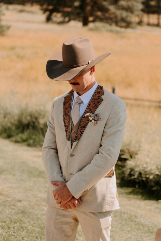 Stylish Cowboy Groom