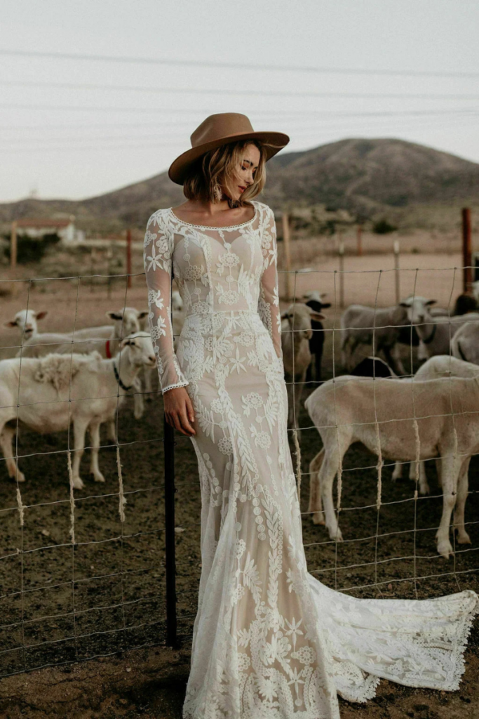 Willow Lace Wedding Dress by Dreamers & Lovers