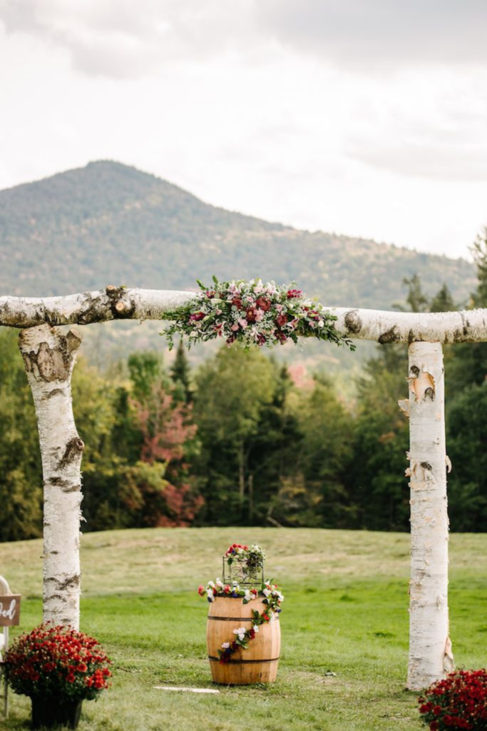 Wooden Wedding Arch