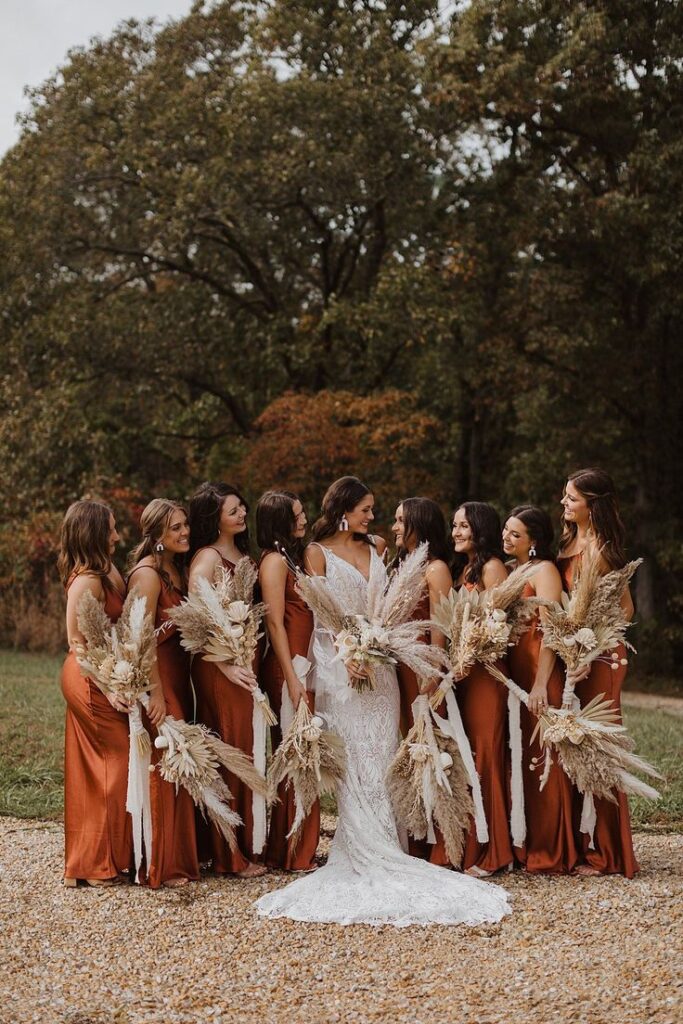 boho bridesmaid